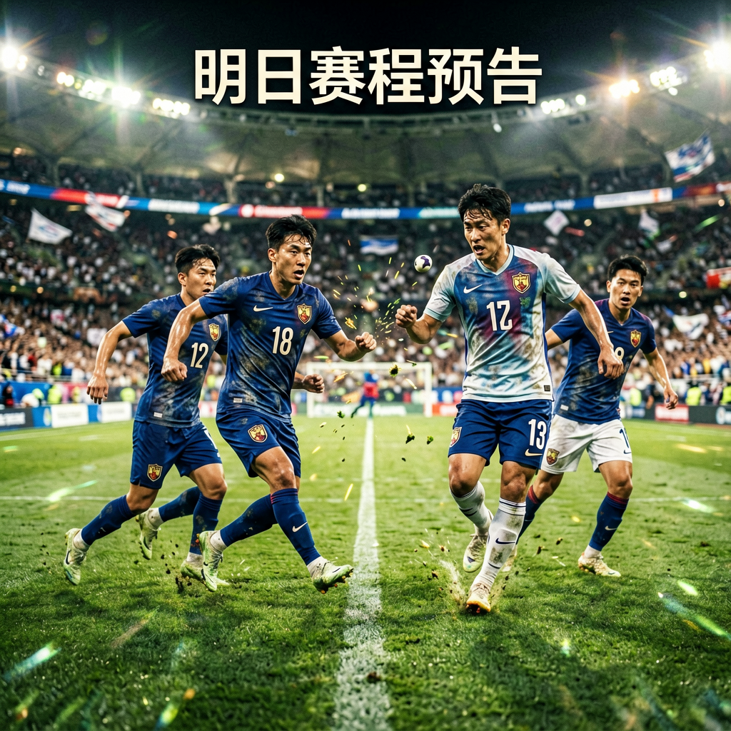 明日赛程预告，各大联赛精彩对决即将上演